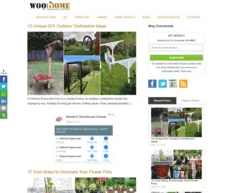 Woohome.com(Amazing DIY decorations) Screenshot