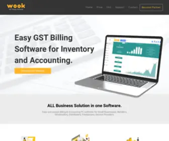 Wooksoft.com(Wook Billing Software) Screenshot