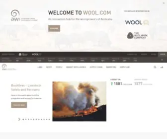 Wool.com(Australian Wool Innovation) Screenshot