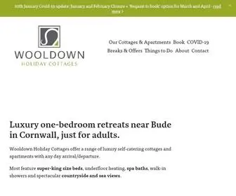 Wooldown.com(Wooldown Holiday Cottages) Screenshot