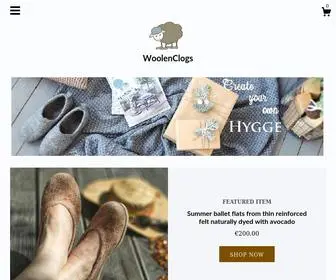 Woolenclogs.com(WoolenClogs) Screenshot