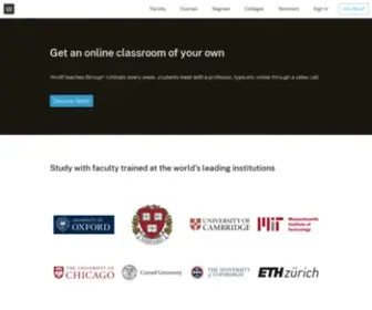 Woolf.university(Woolf university) Screenshot