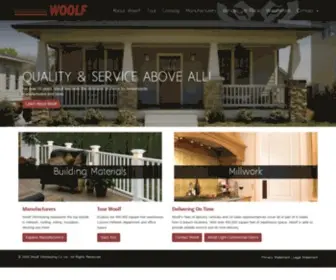 Woolfdistributing.net(Woolf Distributing Co Inc) Screenshot