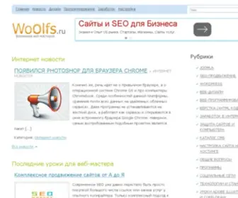 Woolfs.ru(создание сайта) Screenshot