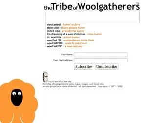 Woolgatherers.org(The Tribe of Woolgatherers) Screenshot