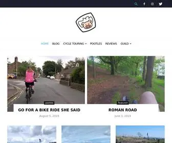 Woollypigs.com(Cycle touring) Screenshot