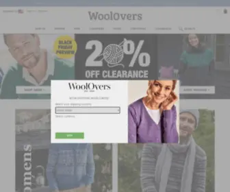 Woolovers.co.nz(Natural Knitwear) Screenshot