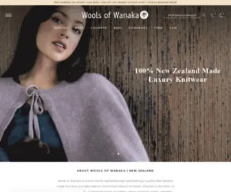 Woolsofwanaka.co.nz(Wools of Wanaka) Screenshot