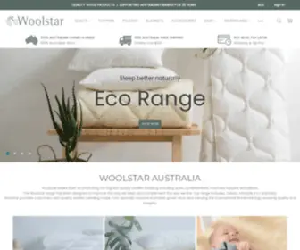 Woolstar.com.au(Australian Wool Products) Screenshot