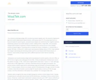 Wooltek.com(Wooltek) Screenshot