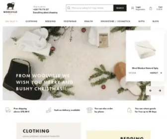 Woolville.com(Products from sheep wool) Screenshot