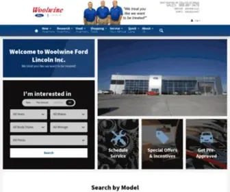 Woolwineford.com(Woolwine Ford Lincoln Inc) Screenshot