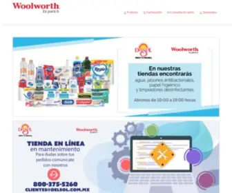 Woolworth.com.mx(Jugueteria on line) Screenshot