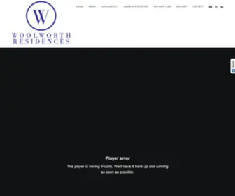 Woolworthresidence.com(Woolworth Residences) Screenshot