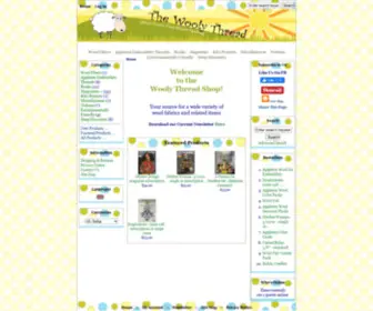 Woolythread.com(The Wooly Thread) Screenshot