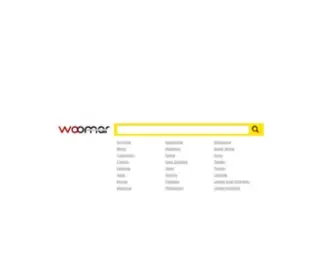 Woomar.com(Global Business Directory) Screenshot