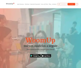 Woomup.cl(Inicio) Screenshot