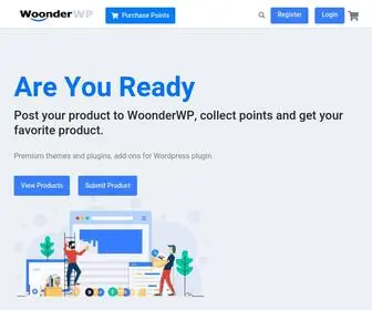 Woonderwp.com(WordPress Premium Themes and Plugins) Screenshot