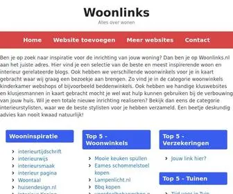 Woonlinks.nl(Alles over wonen) Screenshot