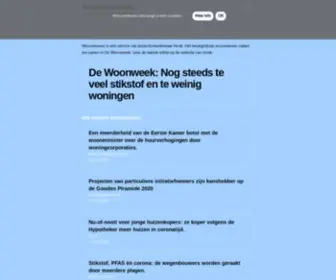 Woonnieuws.nl(Nieuwbouw) Screenshot