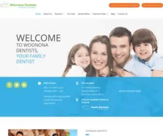 Woononadentists.com.au(Woonona Dentists) Screenshot