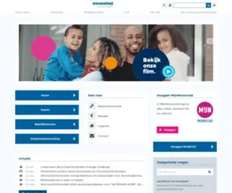 Woonstadrotterdam.nl(Betaalbare woningen en bedrijfsruimtes) Screenshot