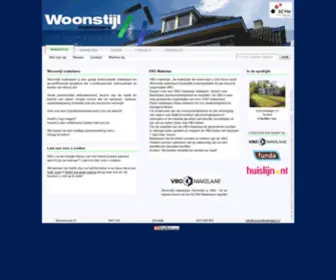 WoonstijLmakelaars.nl(Home) Screenshot