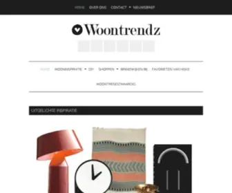 Woontrendz.nl(Interieur ideeën en wooninspiratie opdoen) Screenshot