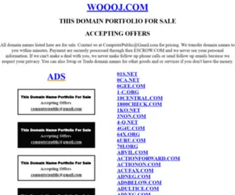 Woooj.com(Sell/Buy/Trade/Barter/Swap/Rent) Screenshot