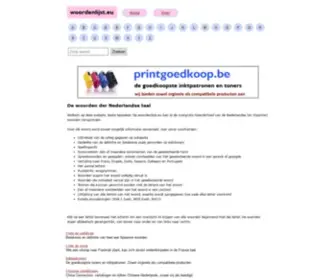 Woordenlijst.eu(Woord) Screenshot