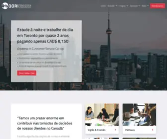 Wooribrazil.com(Education and Immigration to Canada) Screenshot