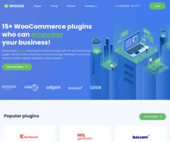 Woosa.com(Automatiseer je WooCommerce webshop met onze plugins) Screenshot