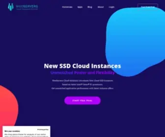 Wooservers.com(Best Cloud and Dedicated Servers) Screenshot