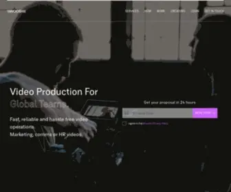 Wooshii.com(Professional Video Production Company) Screenshot