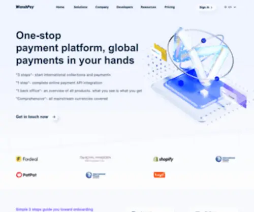 Wooshpay.com(One-stop payment platform) Screenshot