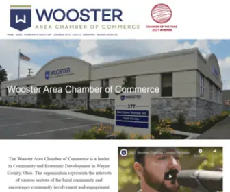 Woosterchamber.com(Wooster Area Chamber of Commerce) Screenshot