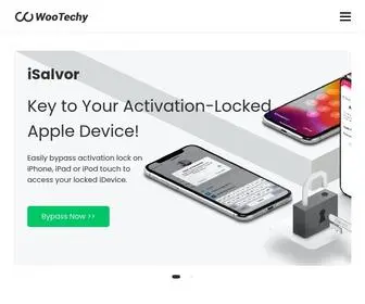 Wootechy.com(Solutions for iPhone Unlock/Repair/Recovery and More) Screenshot