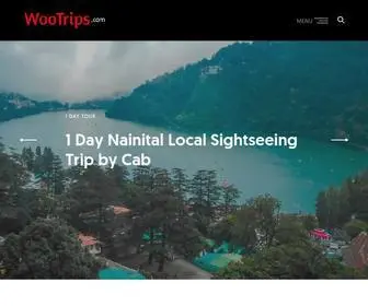 Wootrips.com(Save Big on One Day Trips by Private Cab) Screenshot