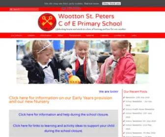 Wootton-School.co.uk(Love to learn and achieve with confidence) Screenshot