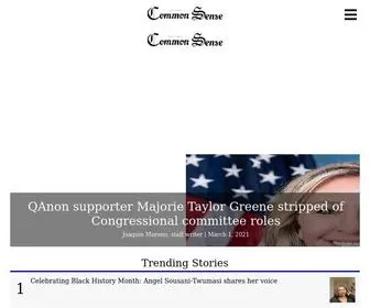 Woottoncommonsense.com(The Student News Site of Thomas S) Screenshot