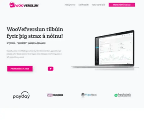 Wooverslun.is(WooVerslun™) Screenshot