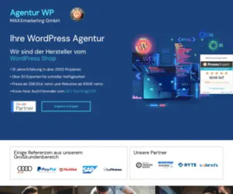 Wop-Agentur.com(ᑕ❶ᑐ WordPress Agentur) Screenshot