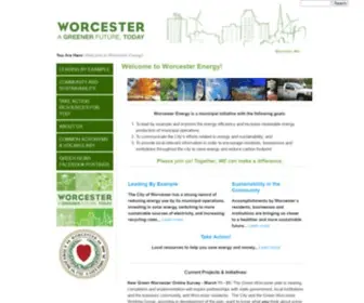 Worcesterenergy.org(The goal of Worcester Energy) Screenshot