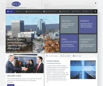 Worcesterexecutives.com(The Worcester Executives Association) Screenshot