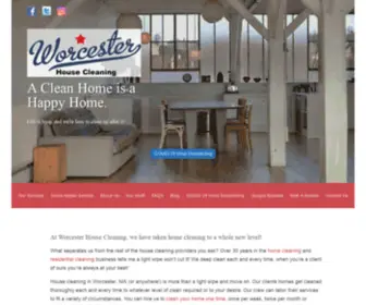 Worcesterhousecleaning.com(When dirt) Screenshot