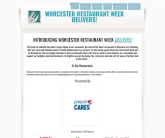 Worcesterrestaurantweek.com(Worcester Restaurant Week) Screenshot