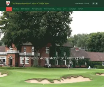 Worcestershireamateurgolf.co.uk(Worcestershire Amateur Golf; official) Screenshot