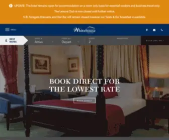 Worcesterwhitehouse.co.uk(The premier hotel in Worcester) Screenshot