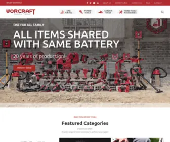 Worcraft.uk(WORCRAFT POWER TOOLS) Screenshot