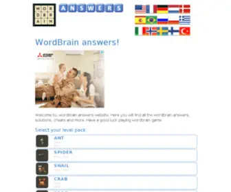 Word-Brain.com(Word Brain) Screenshot